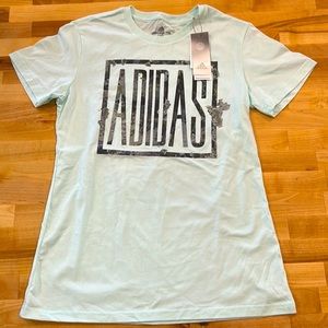 Adidas logo t-shirt- NEW with tags